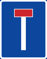 Dead end street.