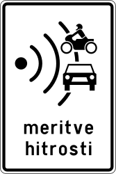 Contrôle de vitesse par tronçon.
