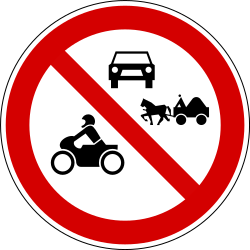 What does this traffic sign mean?