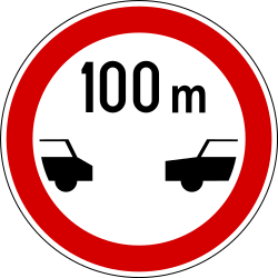 What does this traffic sign mean?