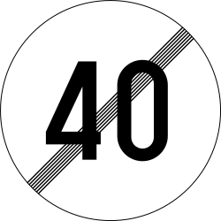 What does this traffic sign mean?