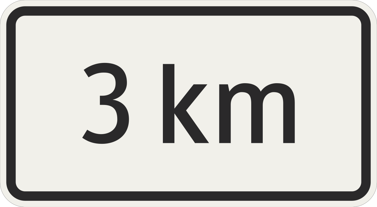 ... kilometres ahead.