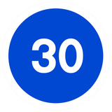 Start of a minimum speed.