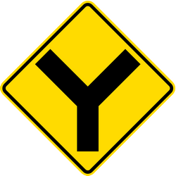 Warning for an uncontrolled Y-junction.