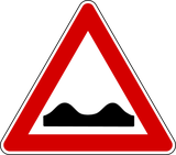 悪路に注意。