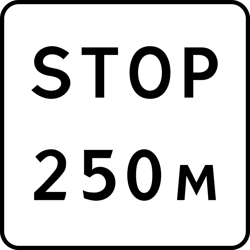 Stop over ... meter.