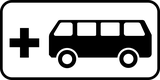 Parque dissuasor com autocarro.