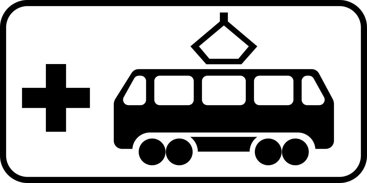 Park-and-ride met tram.