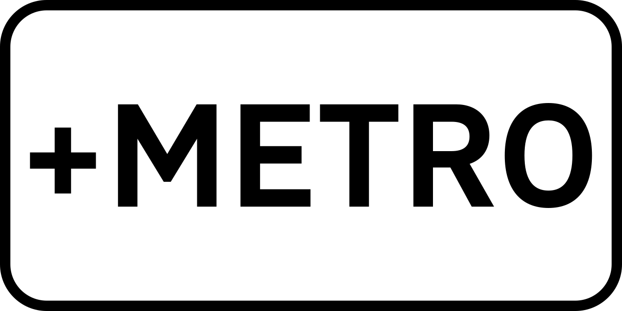 Park-and-ride met metro.