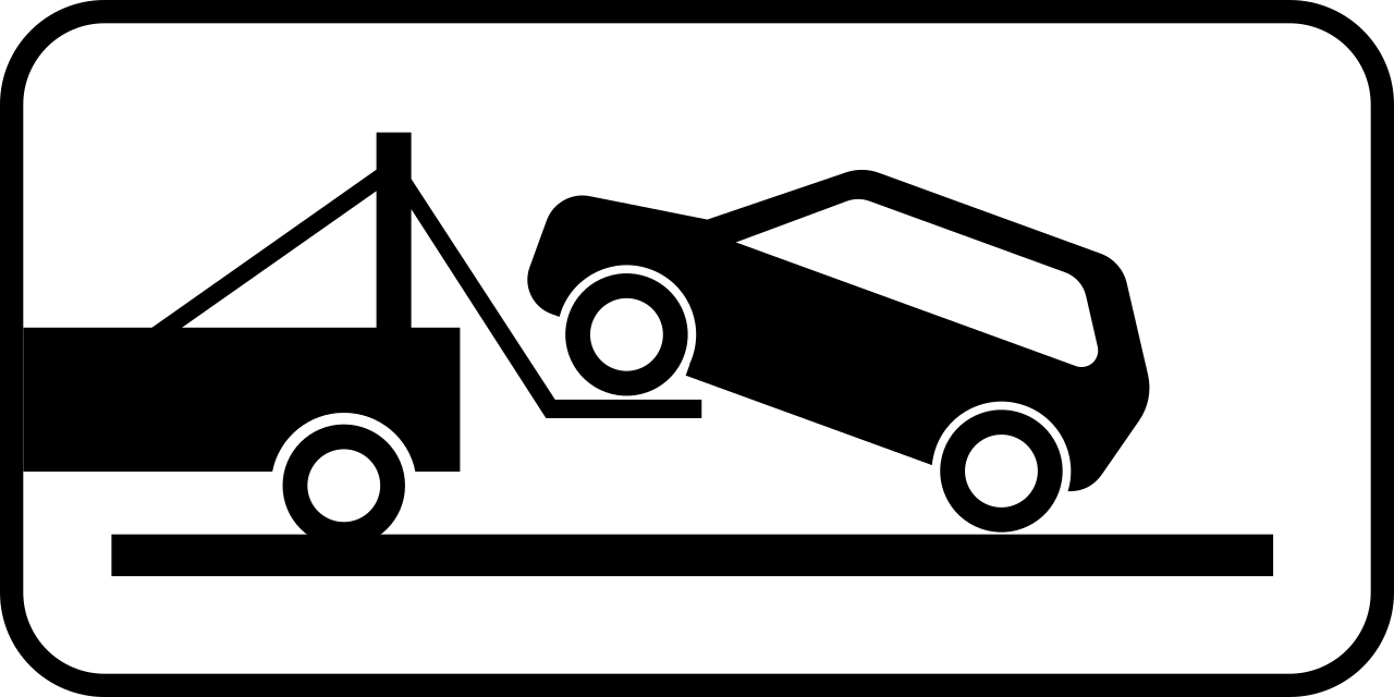 Foutgeparkeerde voertuigen kunnen worden weggesleept.