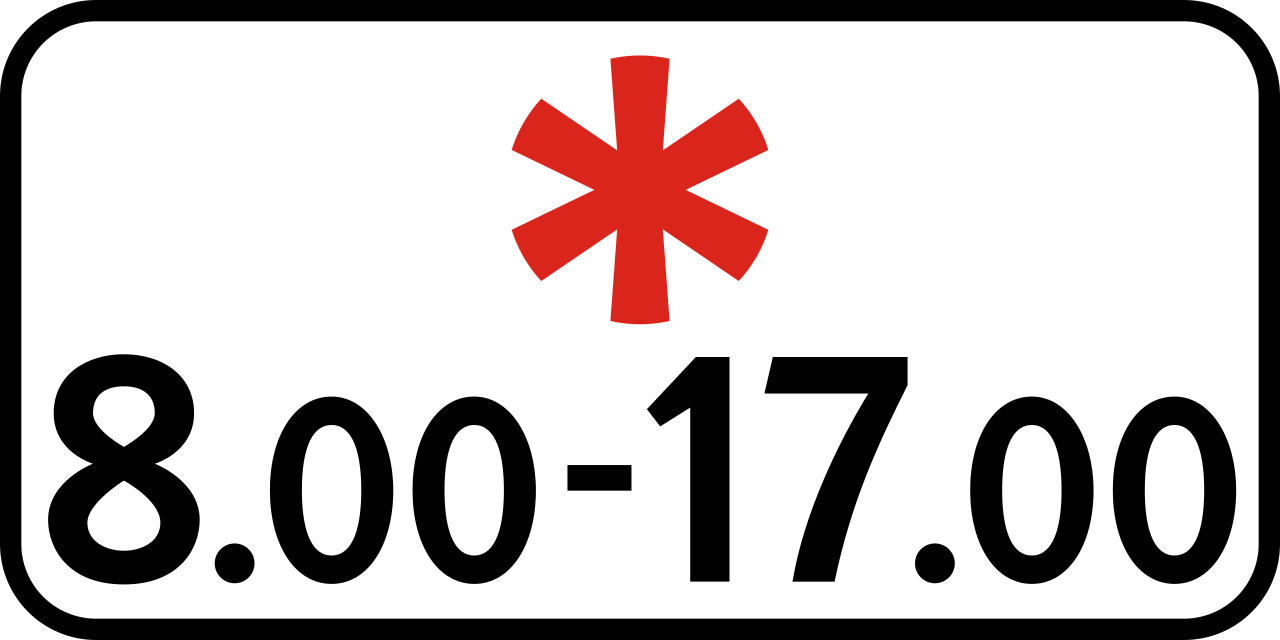 Zaterdag, zondag en feestdagen tijdens de aangegeven tijd.