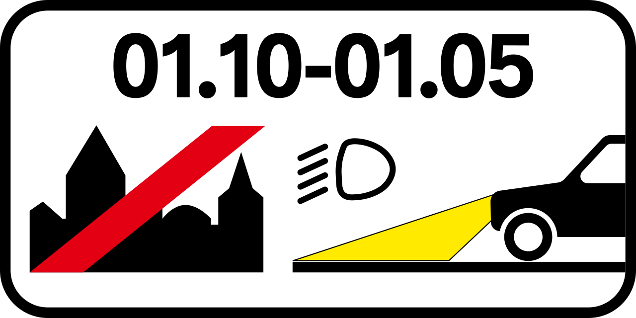 Koplampen.