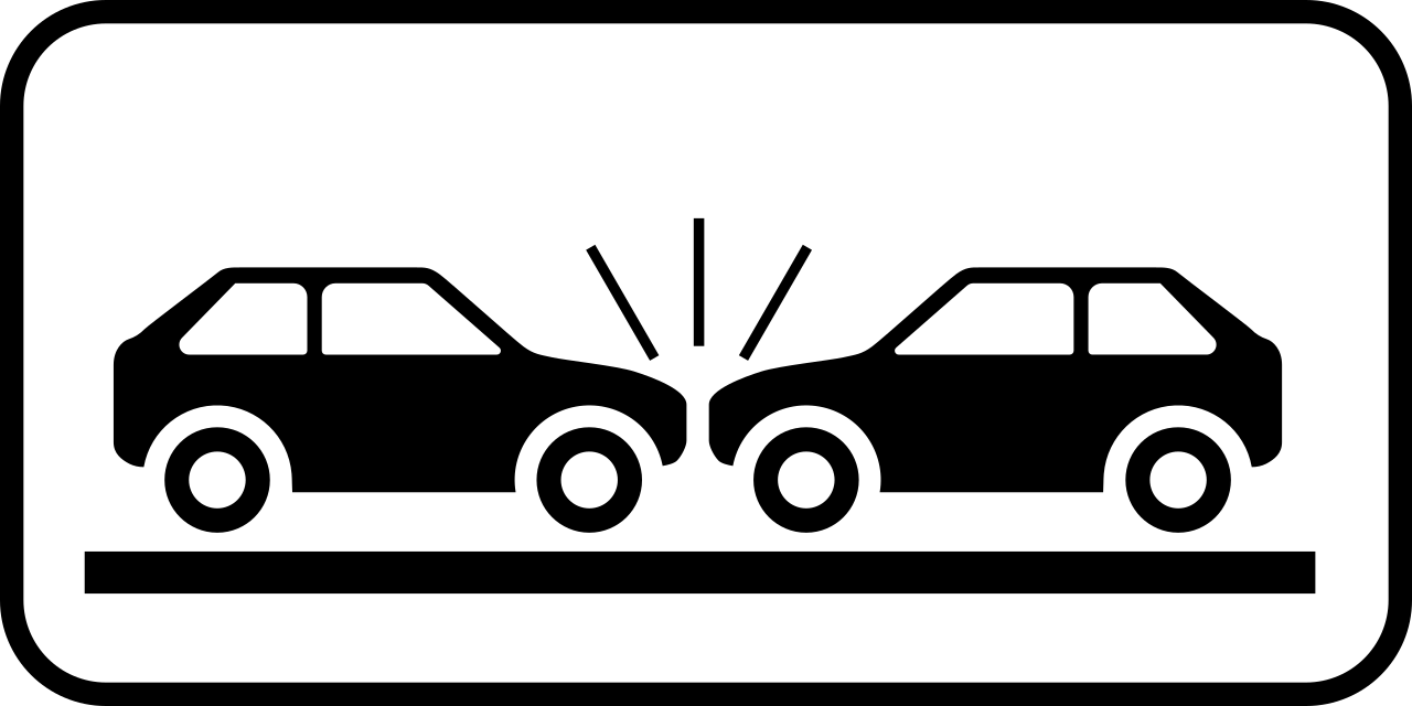 Aangegeven type ongeval.