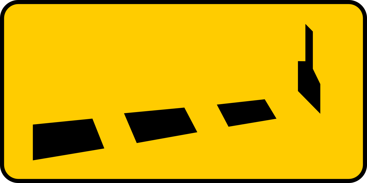 Aanbrengen van wegmarkeringen.