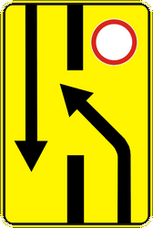 Tijdelijke verschuiving van de middenberm.