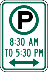 Parking allowed.