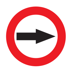 Was bedeutet dieses Verkehrszeichen?