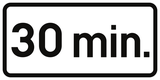 Gösterilen dakika sayısı boyunca.