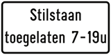 Gösterilen saatte durmak serbesttir.
