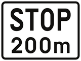 Stop over ... meter.