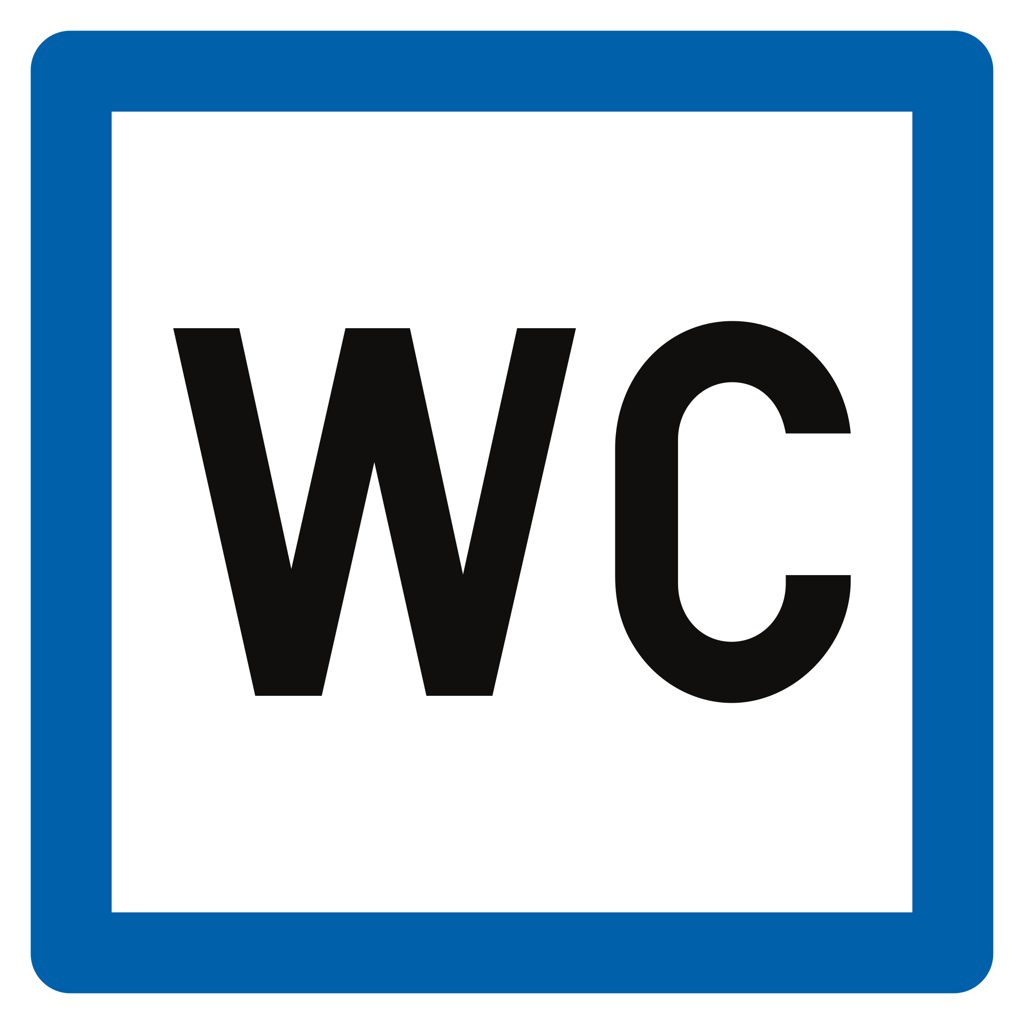 Openbaar toilet.