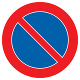 Parkeren verboden.