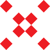 Waarschuwing voor een overweg met één spoor.